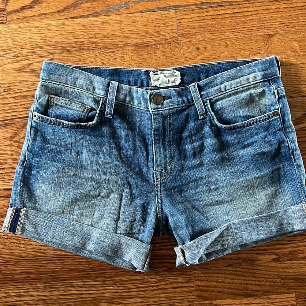 Current/Elliott Jean Shorts - The Boyfriend Roll NWT